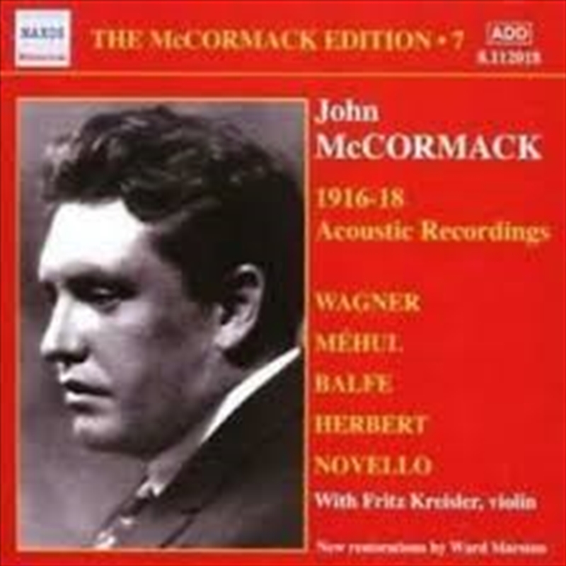 Mccormack: Edition Vol 7/Product Detail/Classical