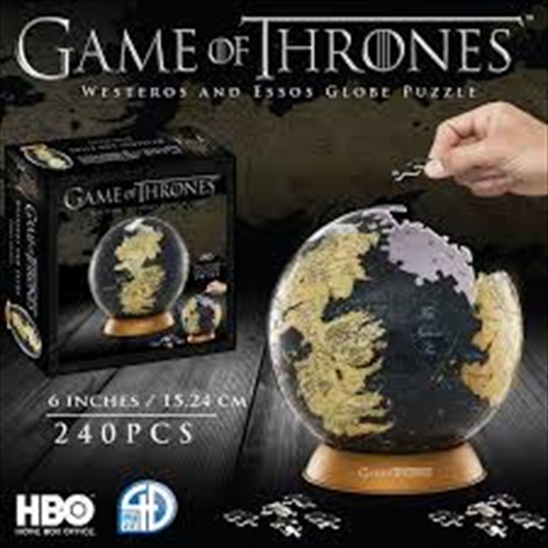 Game of Thrones - 6" Globe Puzzle/Product Detail/Film and TV