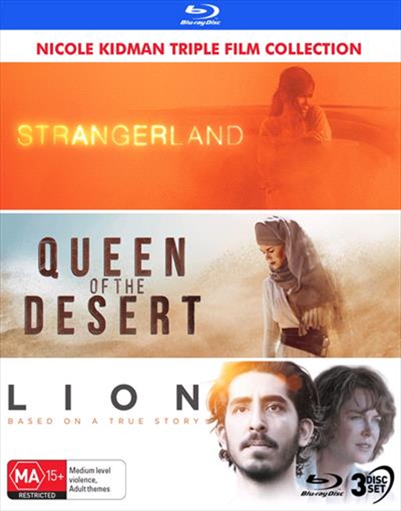 Nicole Kidman - Strangerland / Queen of the Desert / Lion  Triple Film Collection/Product Detail/Drama