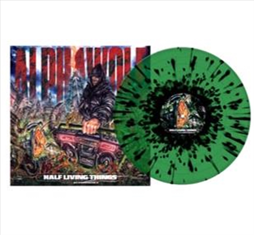 Buy Alpha Wolf Half Living Things - Red / Blue Vinyl | Sanity