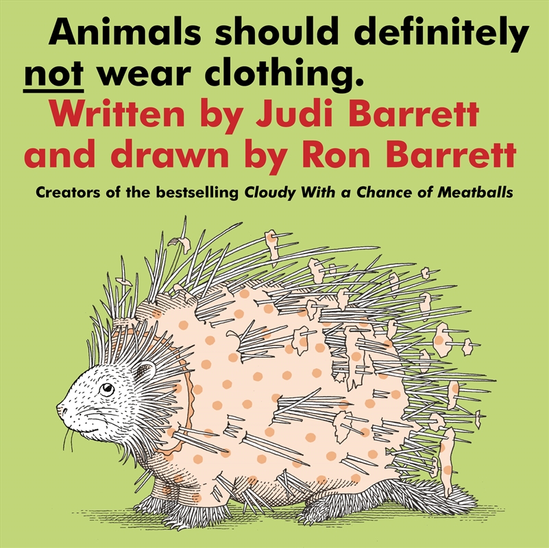 Animals Should Definitely Not Wear Clothing./Product Detail/Early Childhood Fiction Books