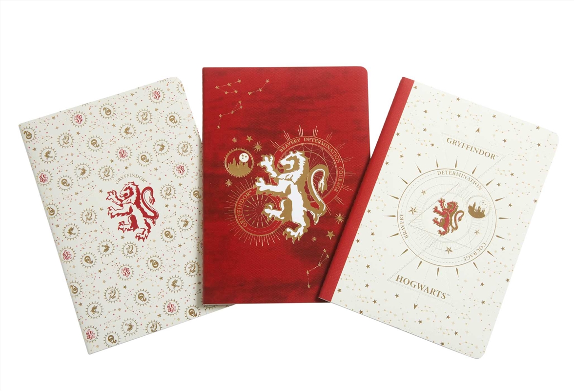 Harry Potter: Gryffindor Constellation Sewn Notebook Collection (Set of 3)/Product Detail/Notebooks & Journals