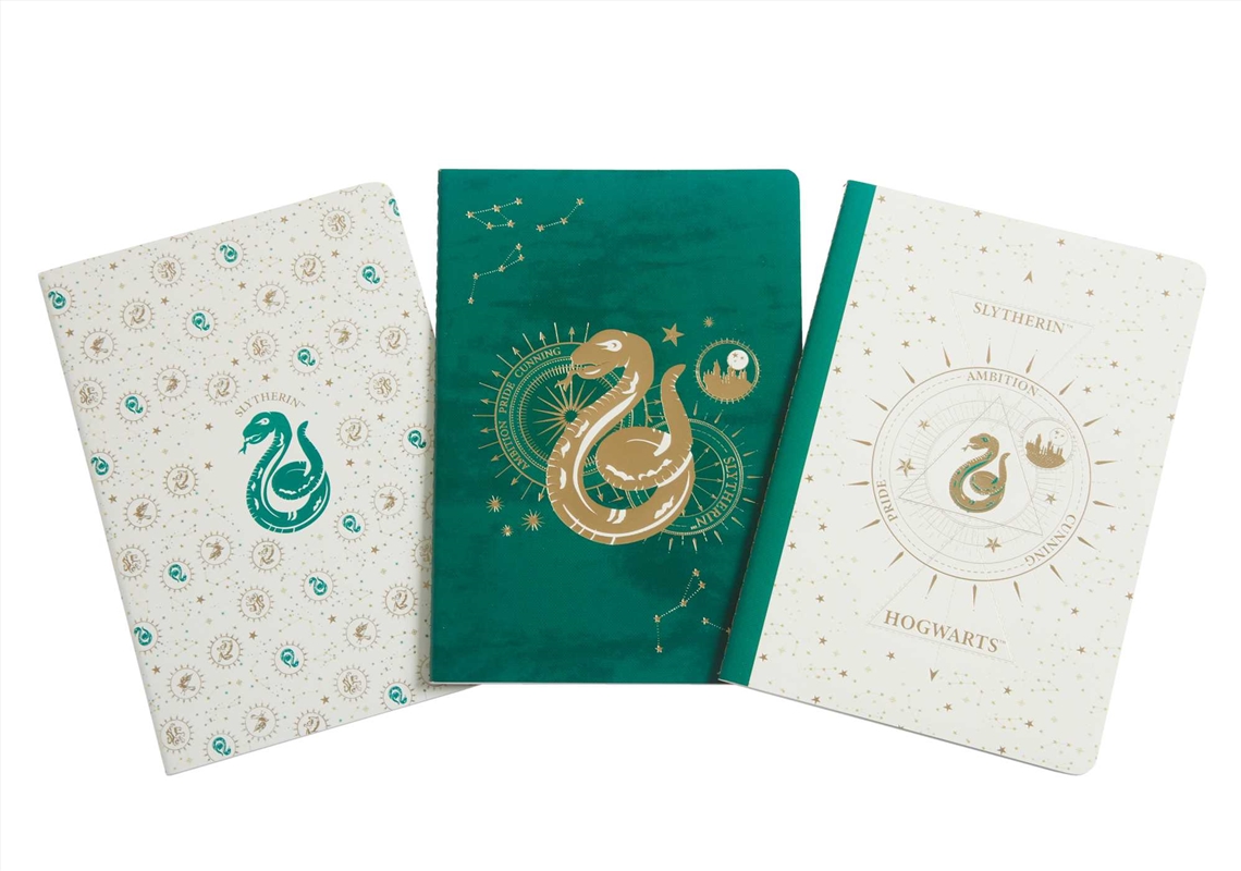 Harry Potter: Slytherin Constellation Sewn Notebook Collection (Set of 3)/Product Detail/Notebooks & Journals