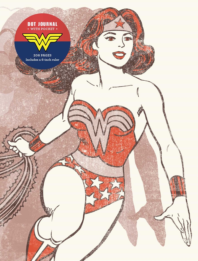 DC Comics: Vintage Wonder Woman Dot Journal/Product Detail/Notebooks & Journals