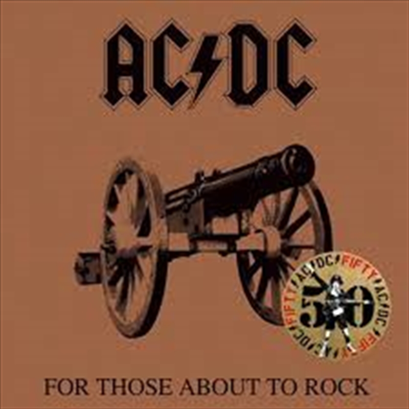 For Those About To Rock We Salute You - 50th Anniversary Gold Nugget Vinyl/Product Detail/Hard Rock