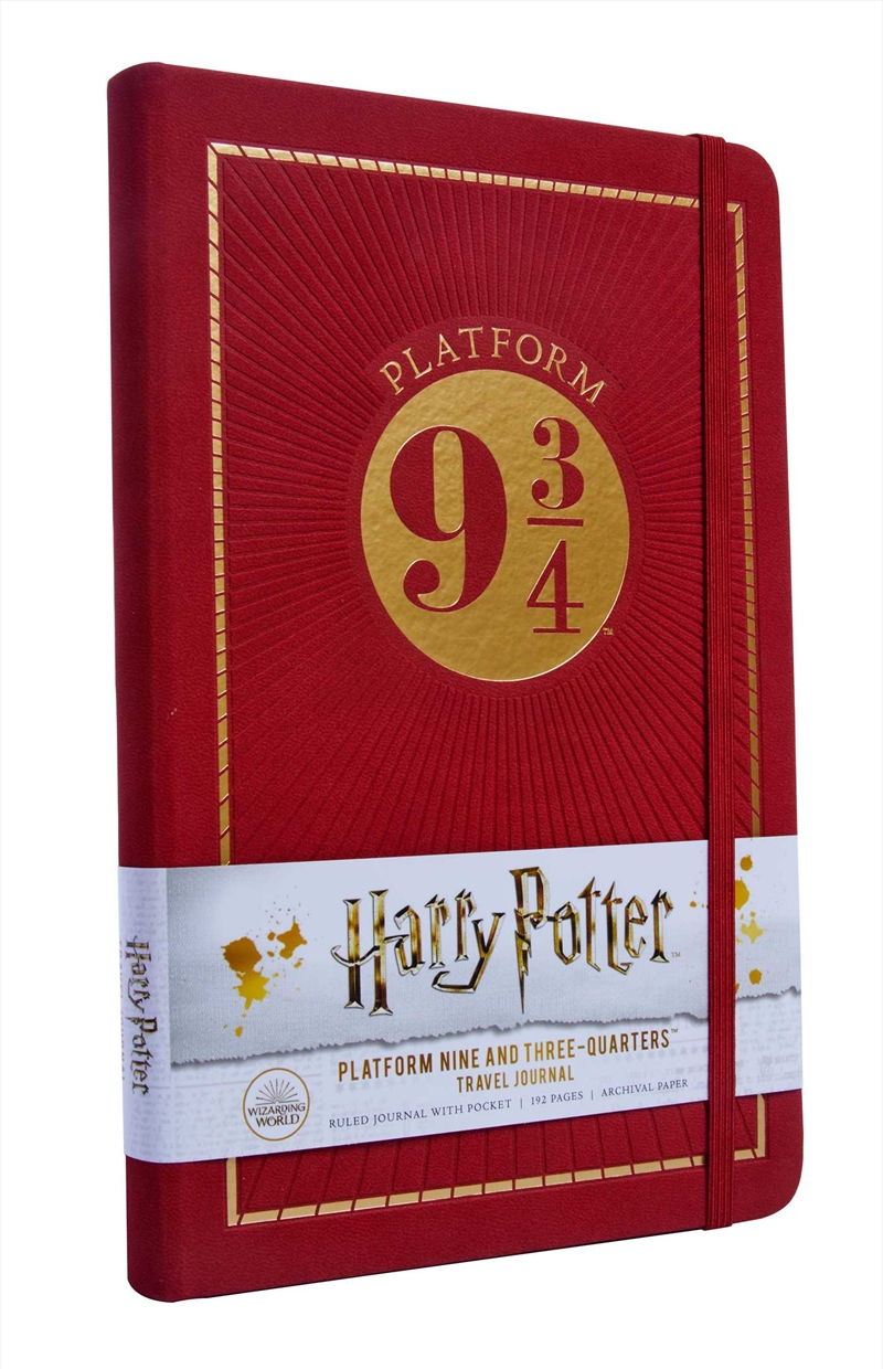 Harry Potter: Platform Nine and Three Quarters Travel Journal/Product Detail/Notebooks & Journals