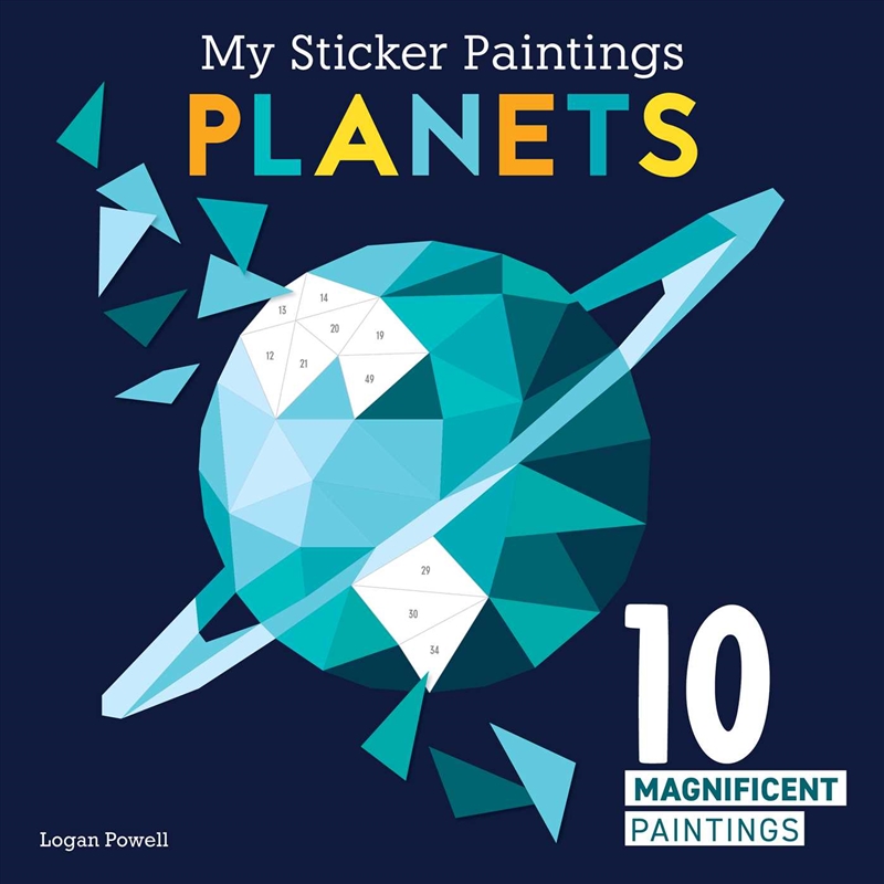 My Sticker Paintings: Planets/Product Detail/Kids Activity Books