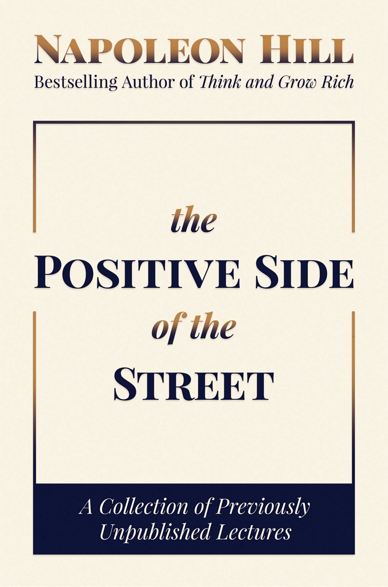 The Positive Side of the Street/Product Detail/Adult Books