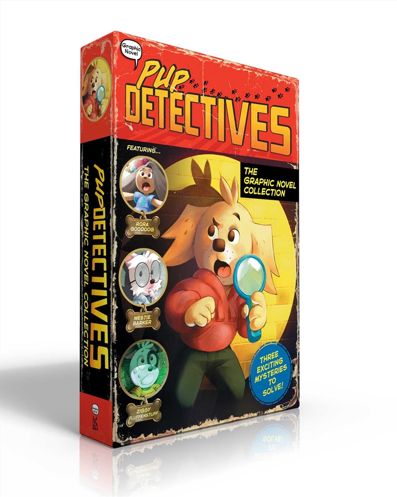 Pup Detectives The Graphic Novel Collection (Boxed Set)/Product Detail/Childrens Fiction Books
