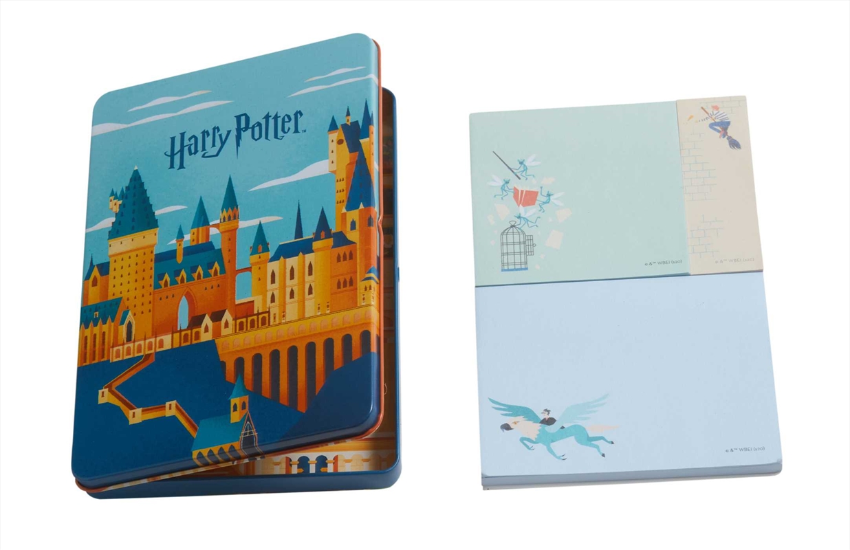 Harry Potter: Exploring Hogwarts â„¢ Sticky Note Tin Set (Set of 3)/Product Detail/Notebooks & Journals