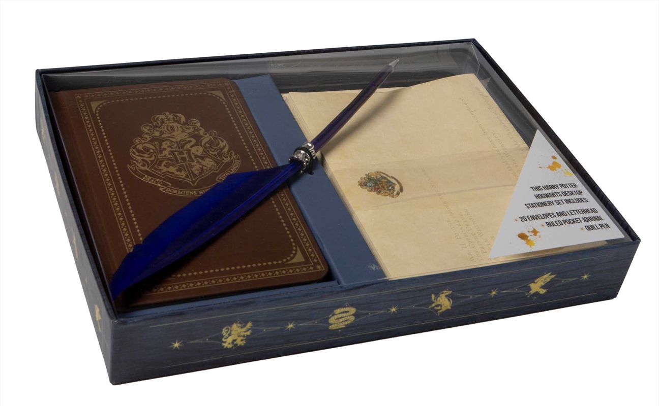 Harry Potter: Hogwarts School of Witchcraft and Wizardry Desktop Stationery Set (With Pen)/Product Detail/Notebooks & Journals