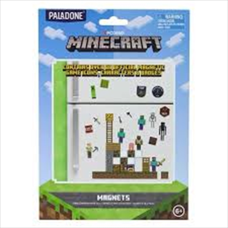 Minecraft Build A Level Magnets/Product Detail/Magnets