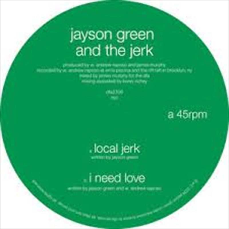 Local Jerk / I Need Love/Product Detail/Dance