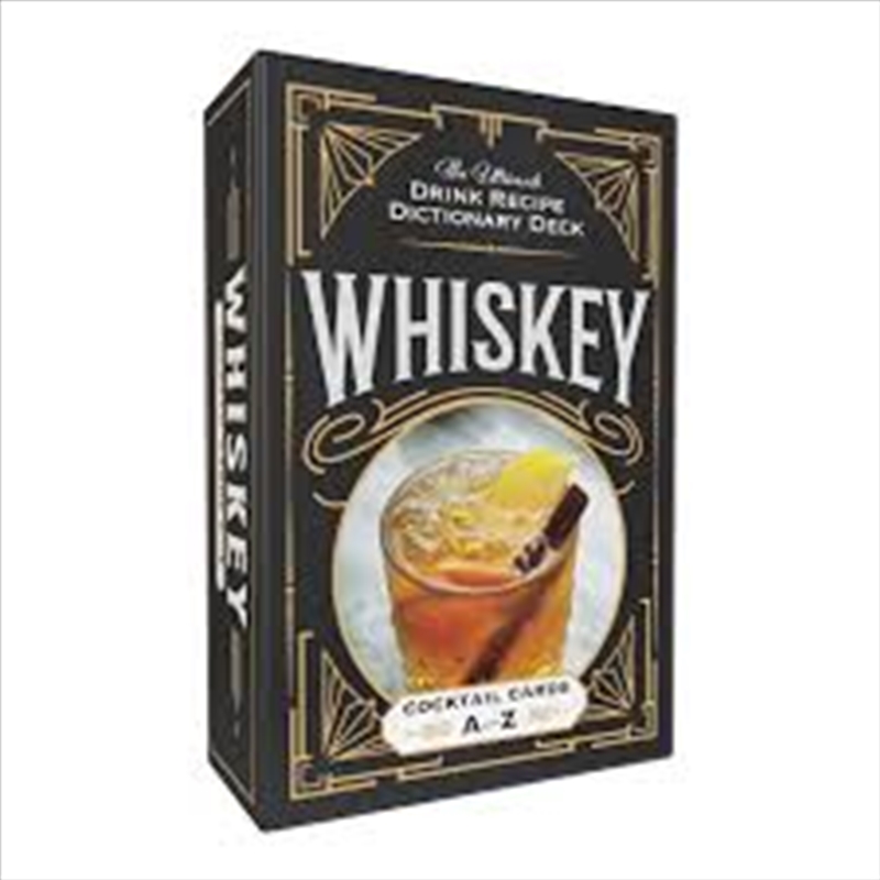Whiskey Cocktail Cards A-Z/Product Detail/Recipes, Food & Drink