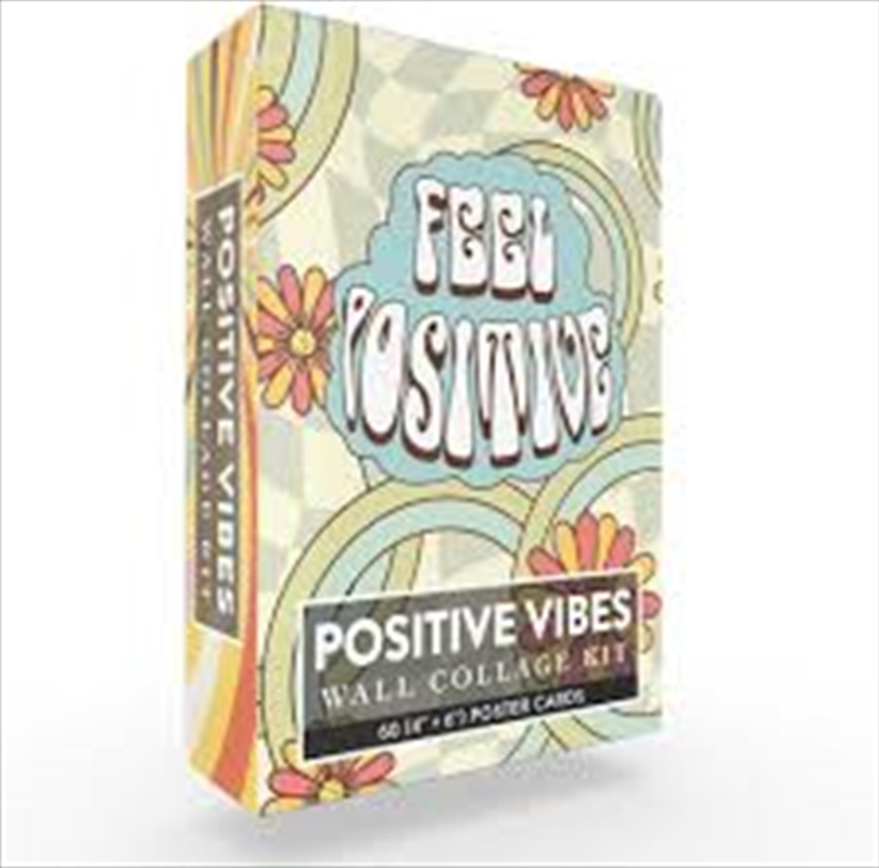 Positive Vibes Wall Collage Kit/Product Detail/House and Home Design