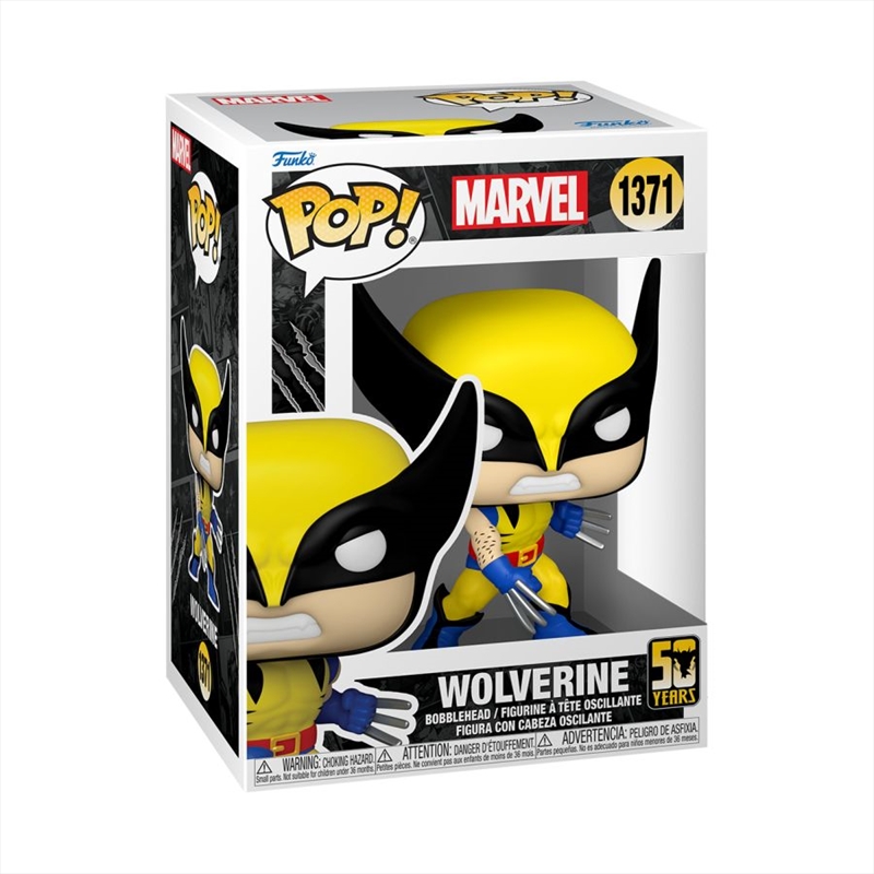 Wolverine 50th Anniversary - Wolverine (Classic) Pop! Vinyl/Product Detail/Standard Pop Vinyl