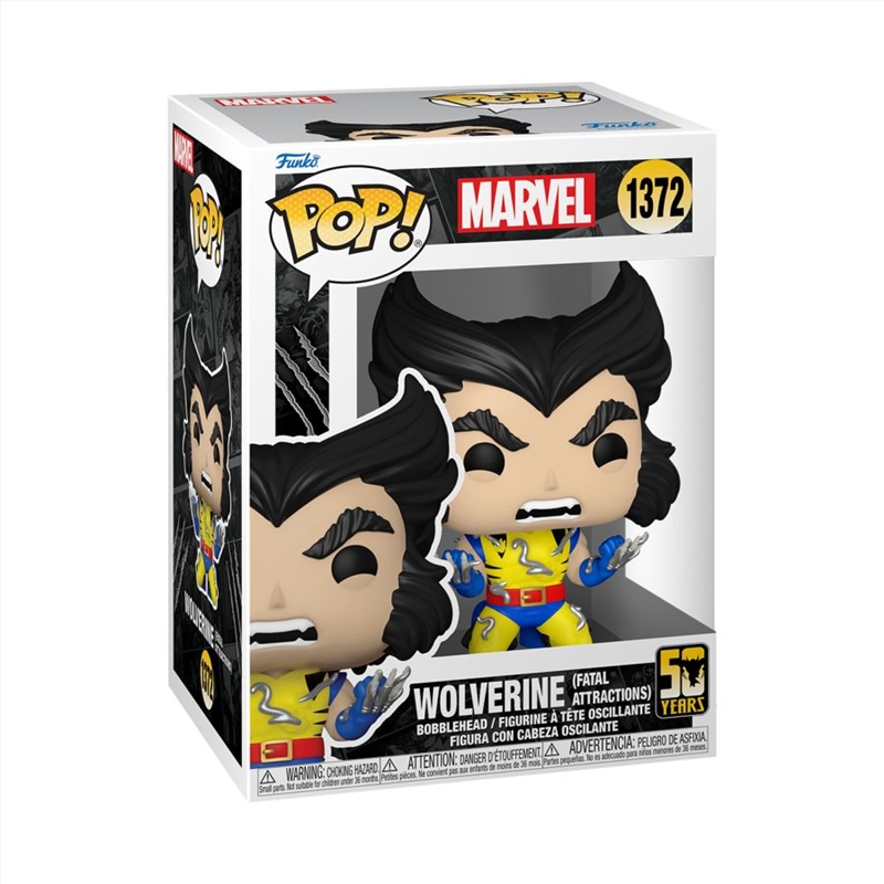 Wolverine 50th Anniversary - Wolverine (Fatal Attractions) Pop! Vinyl/Product Detail/Standard Pop Vinyl