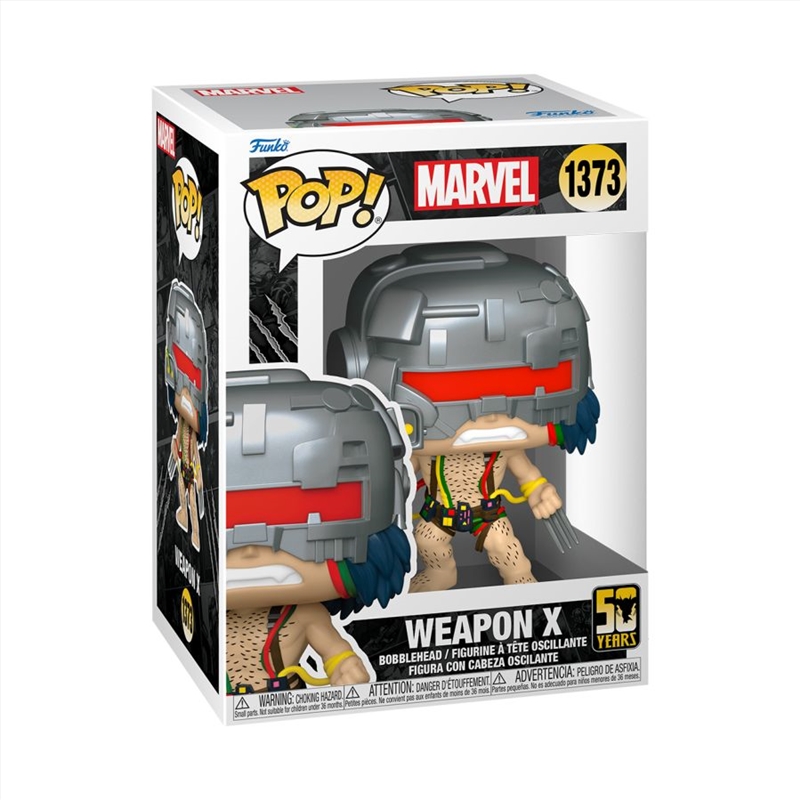 Wolverine 50th Anniversary - Weapon X Pop! Vinyl/Product Detail/Standard Pop Vinyl