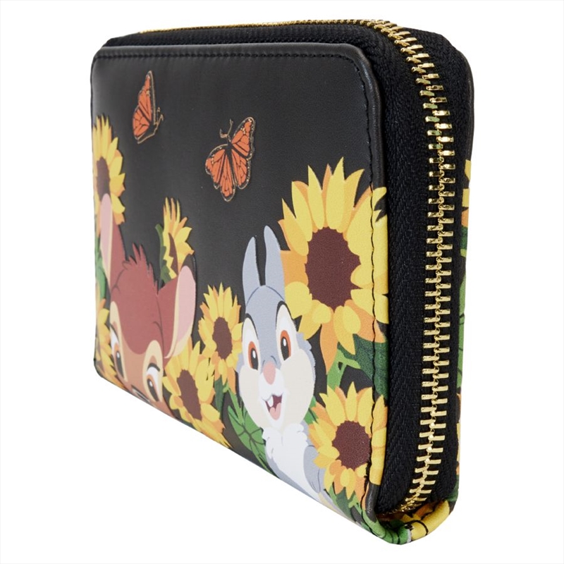 Loungefly Bambi (1942) - Sunflower Friends Zip Around Wallet/Product Detail/Wallets