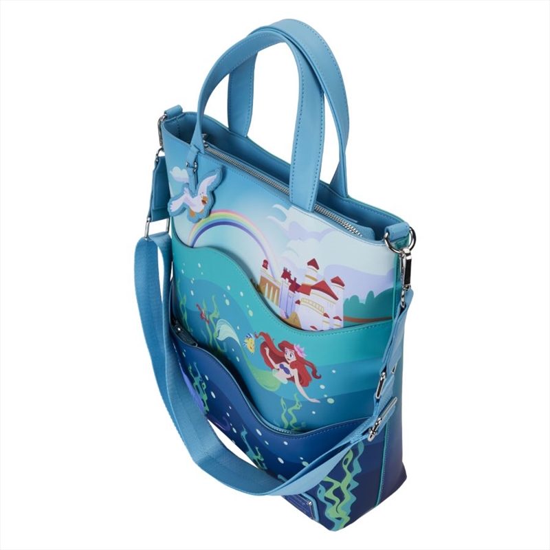Loungefly The Little Mermaid (1989) 35th Anniversary - Life Is The Bubbles Tote/Product Detail/Bags