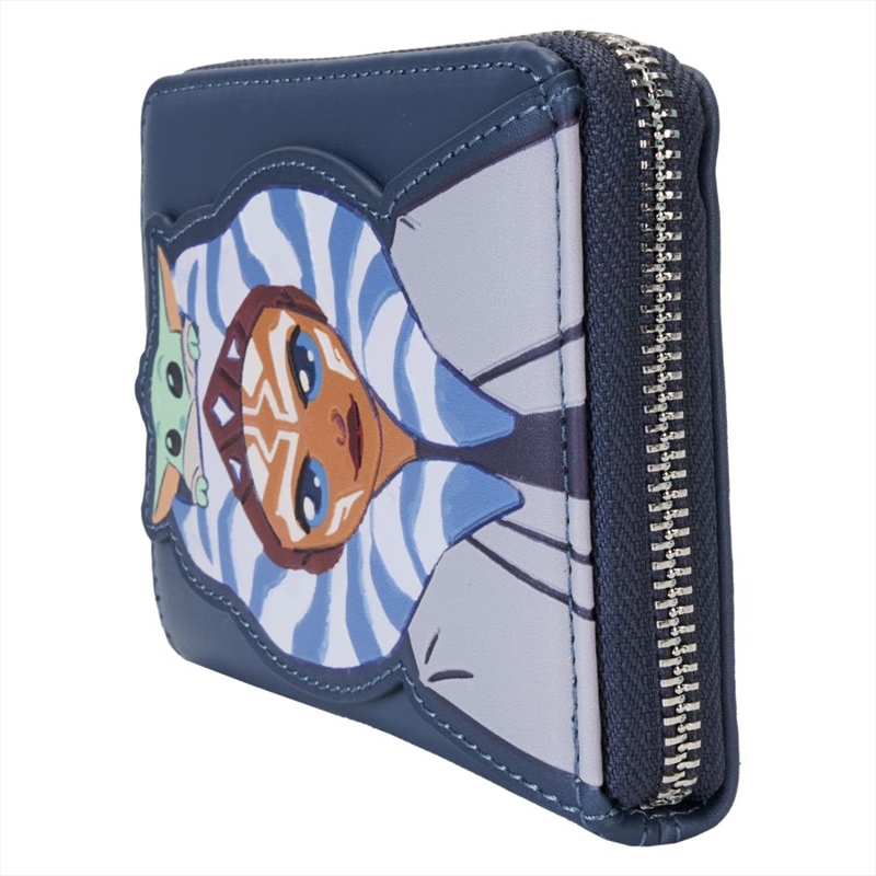 Loungefly Star Wars: The Mandalorian - Ahsoka & Grogu Zip Wallet/Product Detail/Wallets
