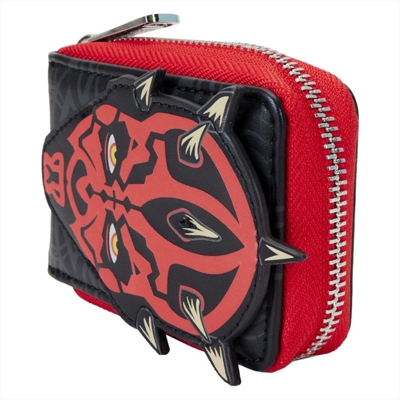 Loungefly Star Wars: The Phantom Menace 25th Anniversary - Darth Maul Accordion Wallet/Product Detail/Wallets