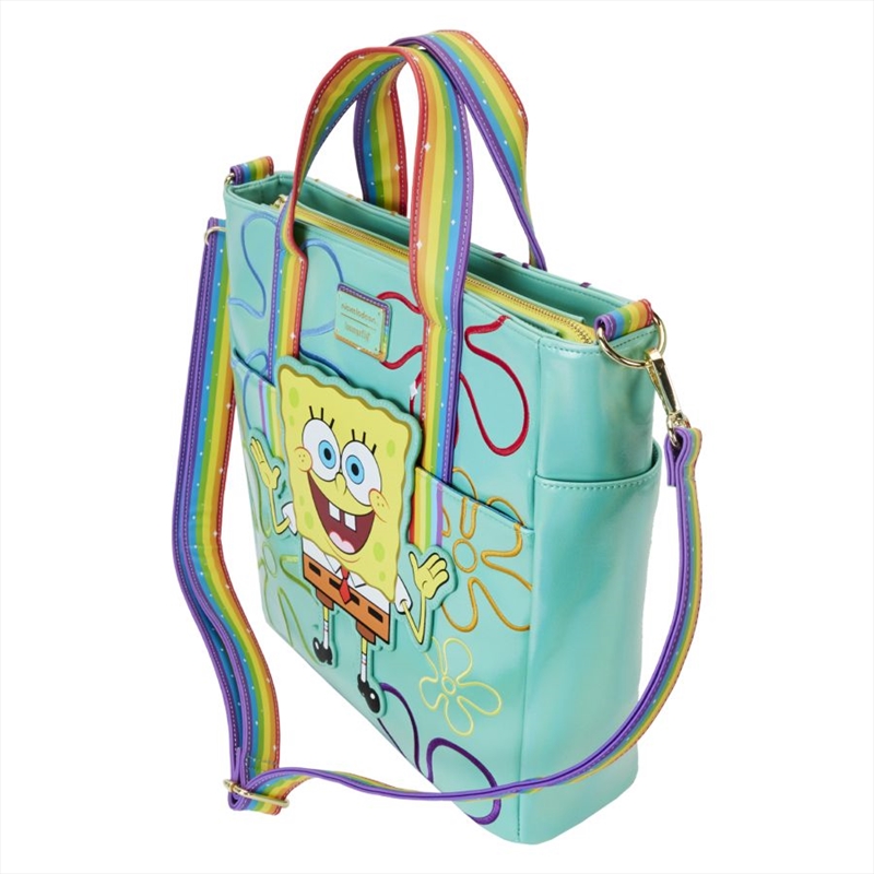 Loungefly Spongebob Squarepants (25th Anniversary) - Imagination Convertible Tote/Product Detail/Bags