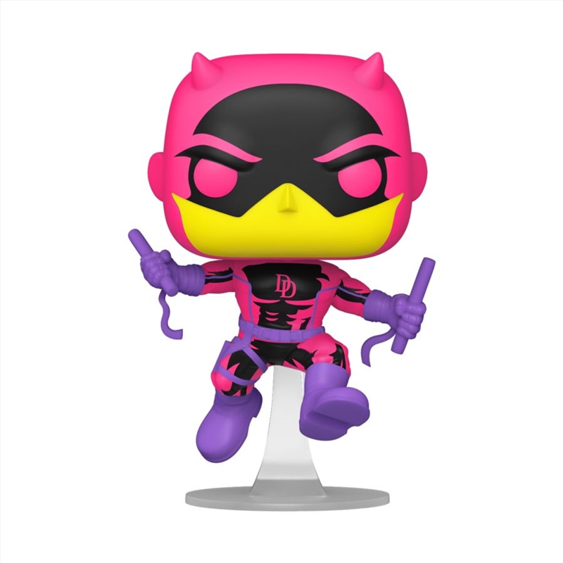 Marvel Comics - Daredevil (Classic) US Exclusive Blacklight Pop! Vinyl [RS]/Product Detail/Standard Pop Vinyl