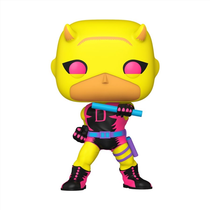 Marvel Comics - Daredevil (First Appearance) US Exclusive Blacklight 10" Pop! Vinyl [RS]/Product Detail/Large Pop Vinyl