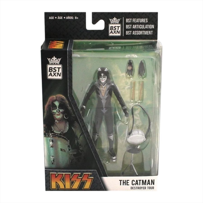 Kiss - The Catman (Peter Criss) BST AXN 5'' Action Figure/Product Detail/Figurines