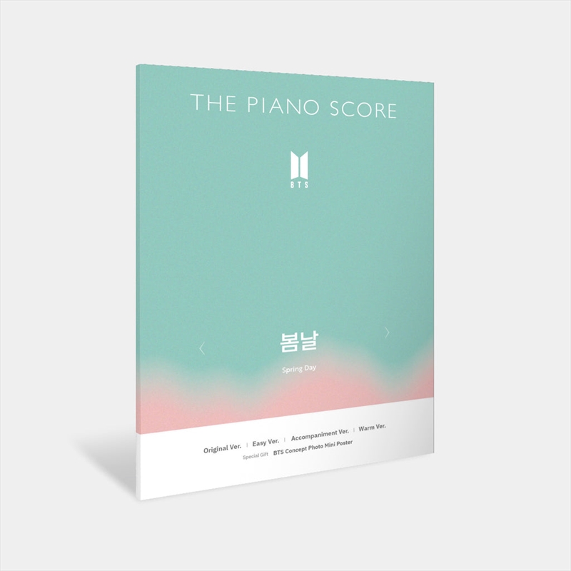 BTS - The Piano Score (Spring Day)/Product Detail/Stationery