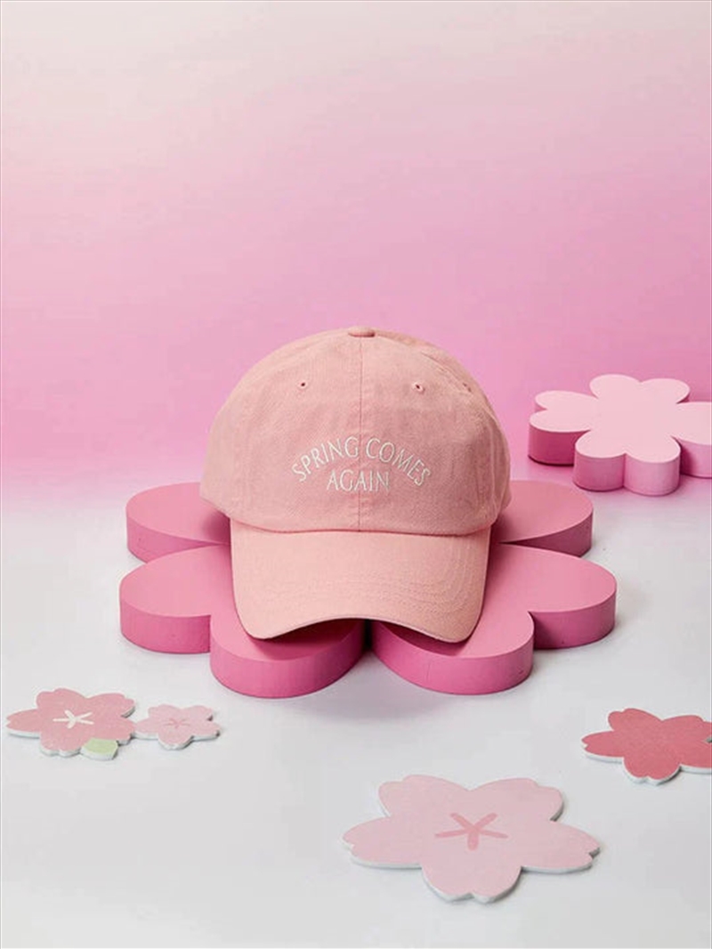 Bt21 - Spring Days Cap Pink/Product Detail/Caps & Hats