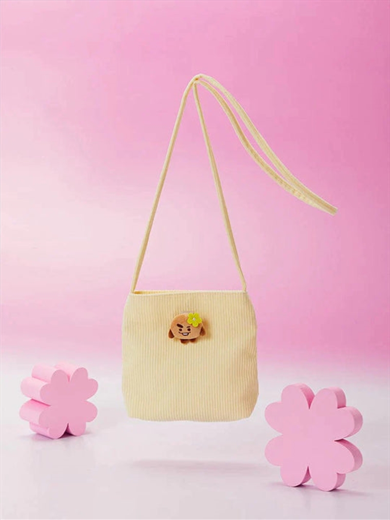 Bt21 - Spring Days Mini Corduroy Crossbody Bag Shooky/Product Detail/KPOP Merch