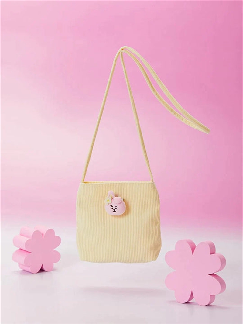 Bt21 - Spring Days Mini Corduroy Crossbody Bag Cooky/Product Detail/KPOP Merch