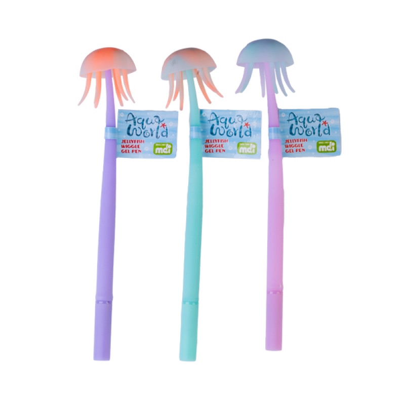 Wiggle Gel Pen Jellyfish (SENT AT RANDOM)/Product Detail/Stationery
