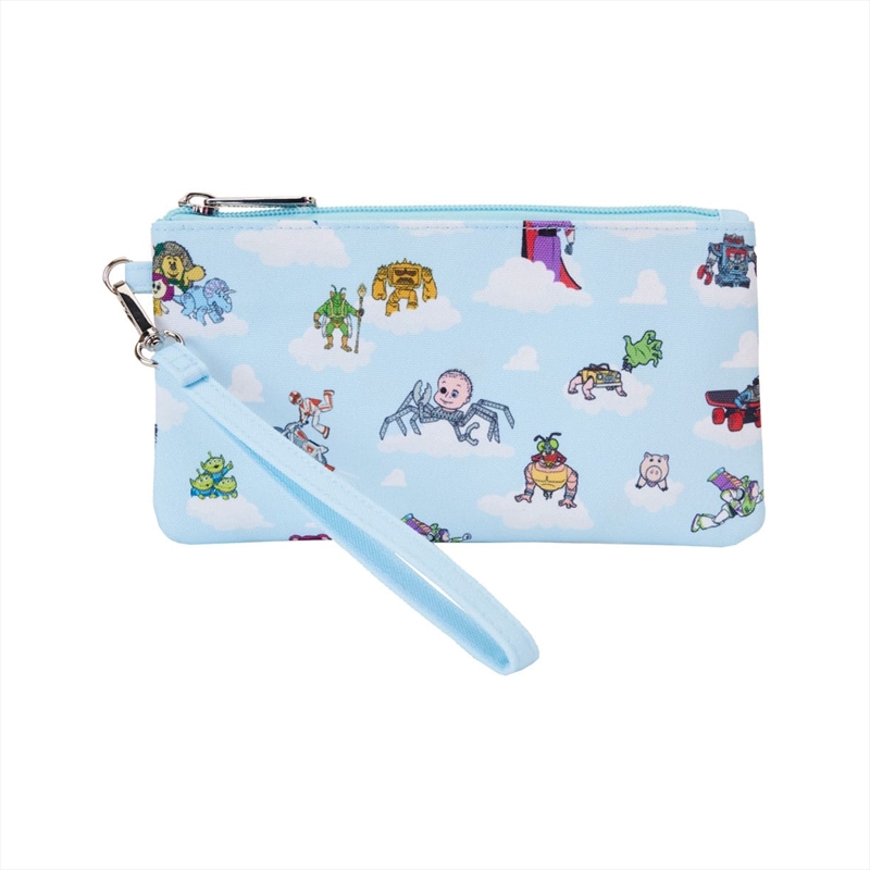 Loungefly Toy Story - Movie Collab All Over Print Nylon Wristlet Wallet/Product Detail/Wallets