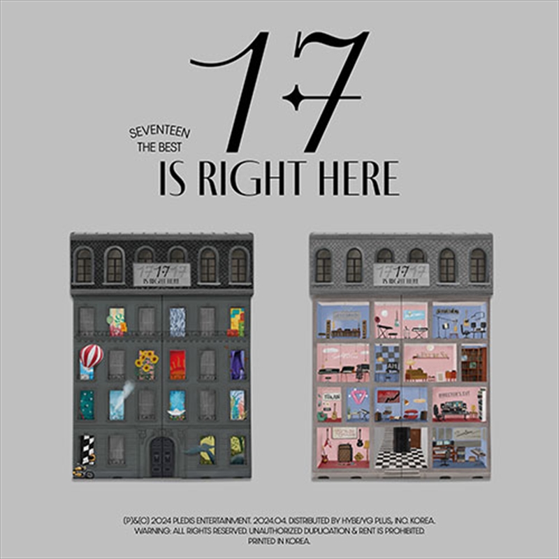Seventeen - 17 Is Right Here Best Album Photobook Weverse Gift Ver Set/Product Detail/World