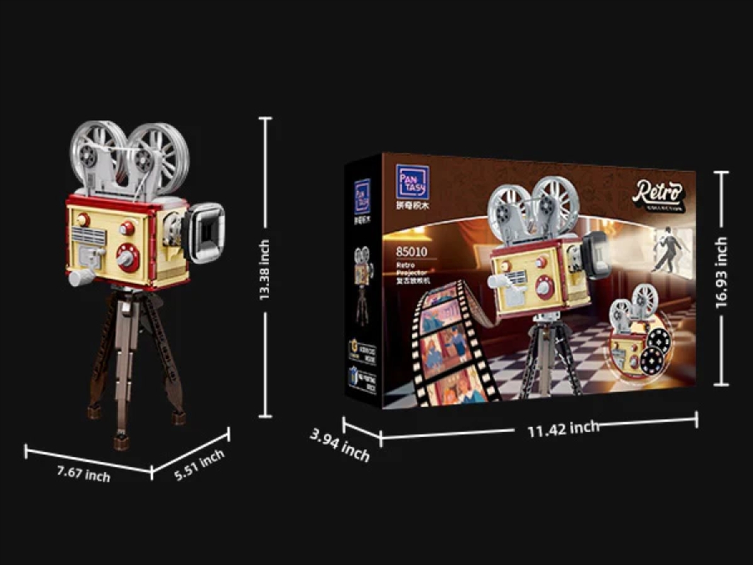 Joyside Series - Retro projector (710 pc)/Product Detail/Figurines