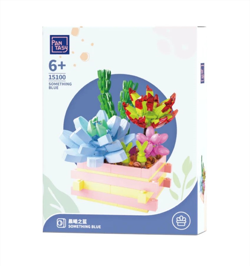 Succulent Garden - Something Blue (434 pc)/Product Detail/Figurines