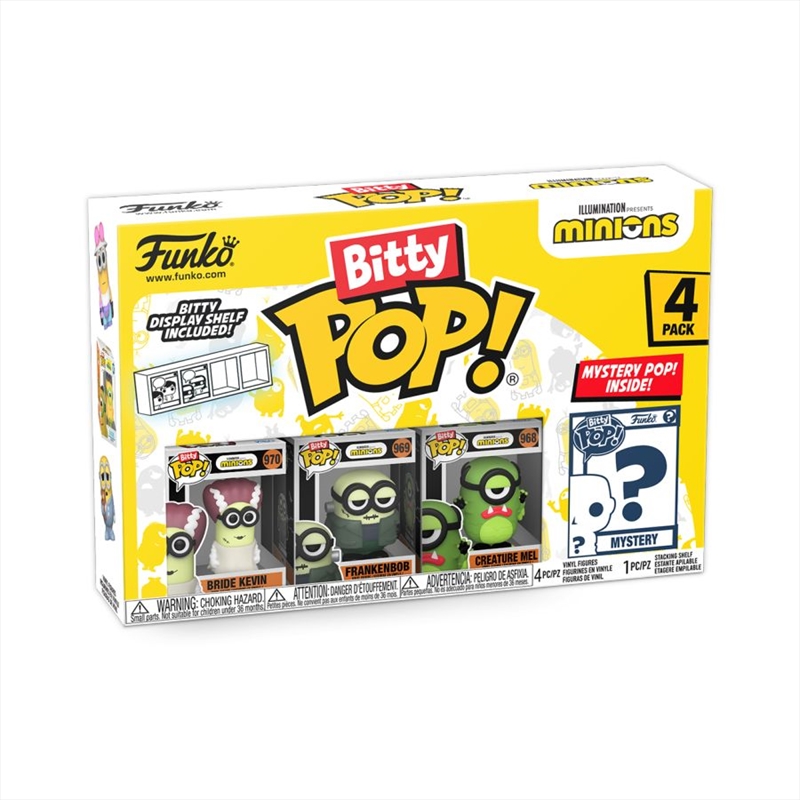 Minions - Frankenbob Bitty Pop! 4-Pack/Product Detail/Funko Collections