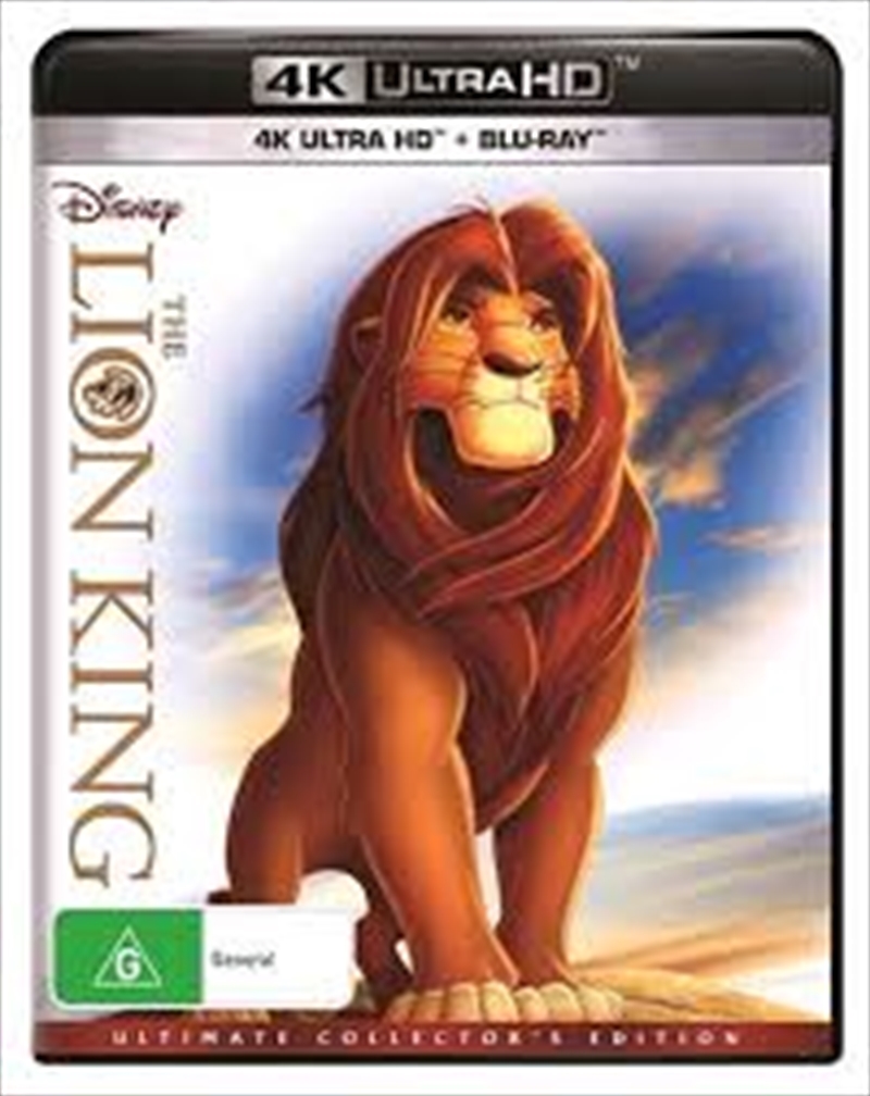 Lion King  Blu-ray + UHD, The/Product Detail/Disney