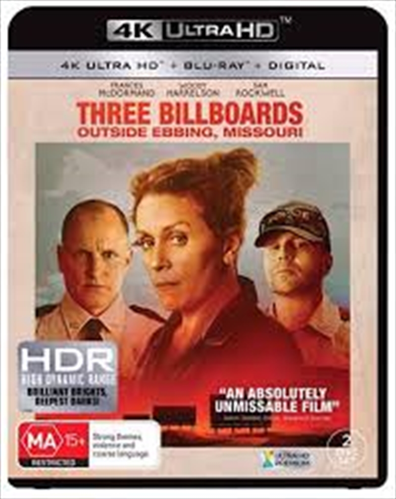 Three Billboards Outside Ebbing, Missouri  UHD/Product Detail/Drama