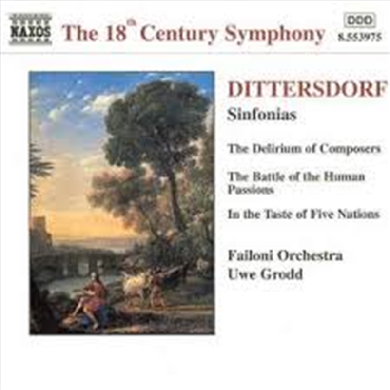 Dittersdorf: 3 Descriptive Sinfonias/Product Detail/Classical
