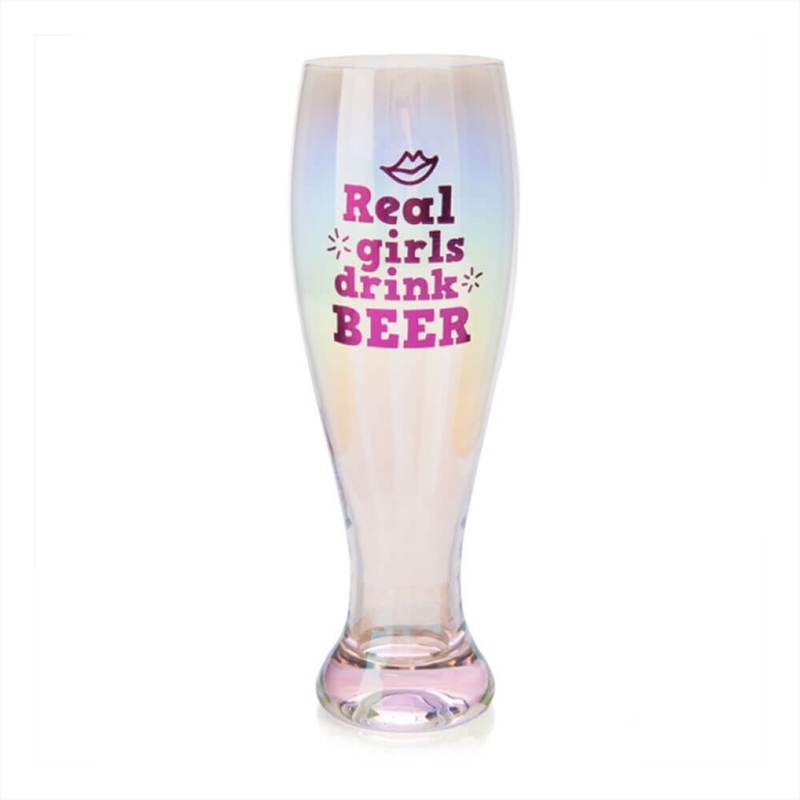 Real Girls Drink Beer Tallulah Aurora Pilsner Glass/Product Detail/Beer