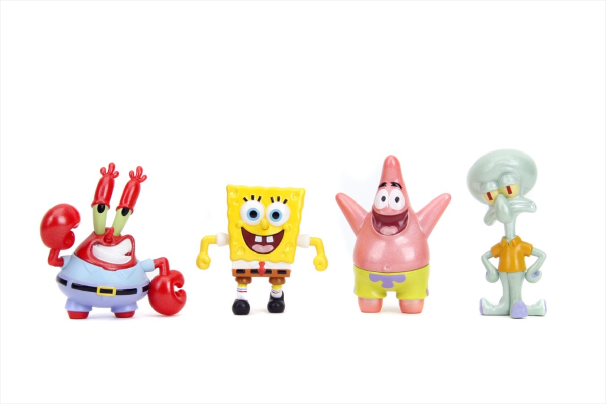 Spongebob Squarepants - 2.5" MetalFig 4-Pack/Product Detail/Figurines