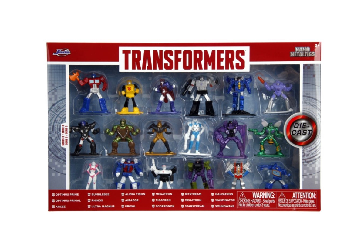 Transformers - Nano MetalFigs Series 3 18-Pack/Product Detail/Figurines