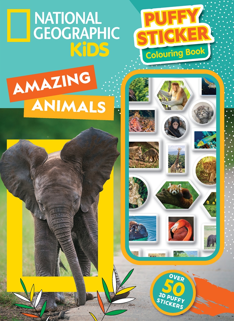 National Geographic Kids: Puffy Sticker Colouring Book (Disney)/Product Detail/Kids Activity Books