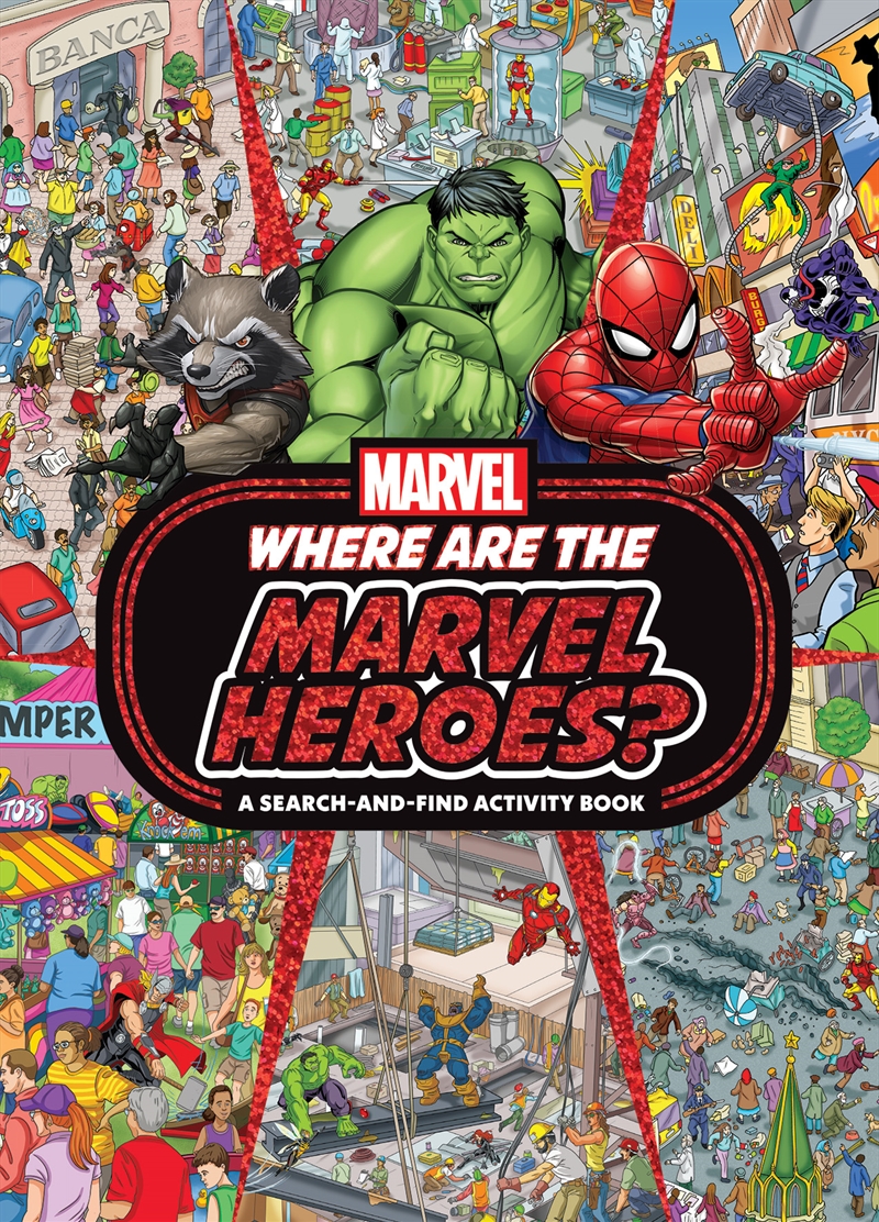 Where are the Marvel Heroes?: A Search-and-Find Activity Book (Marvel)/Product Detail/Kids Activity Books