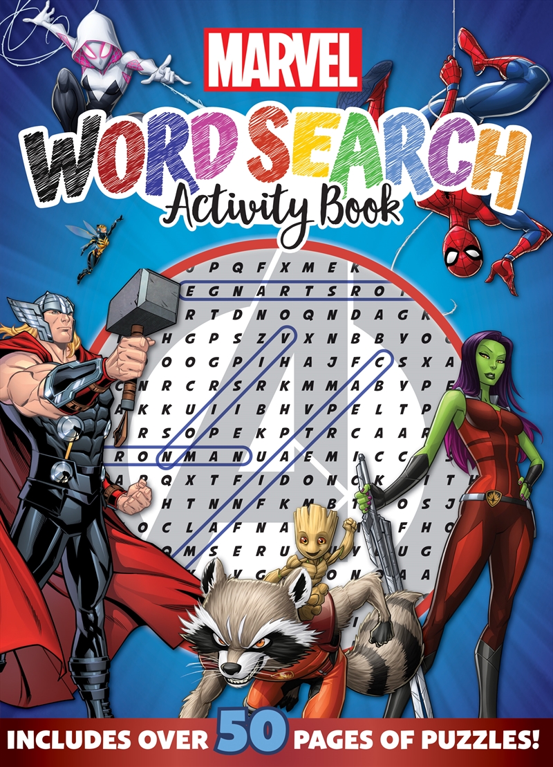 Marvel: Word Search Activity Book/Product Detail/Kids Activity Books