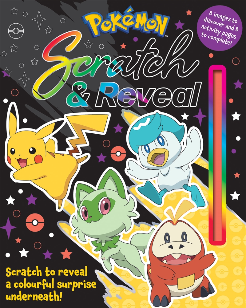 Pokemon: Scratch & Reveal/Product Detail/Kids Activity Books